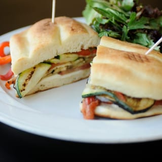 Panino Con Vegetali Alla Griglia Sandwich